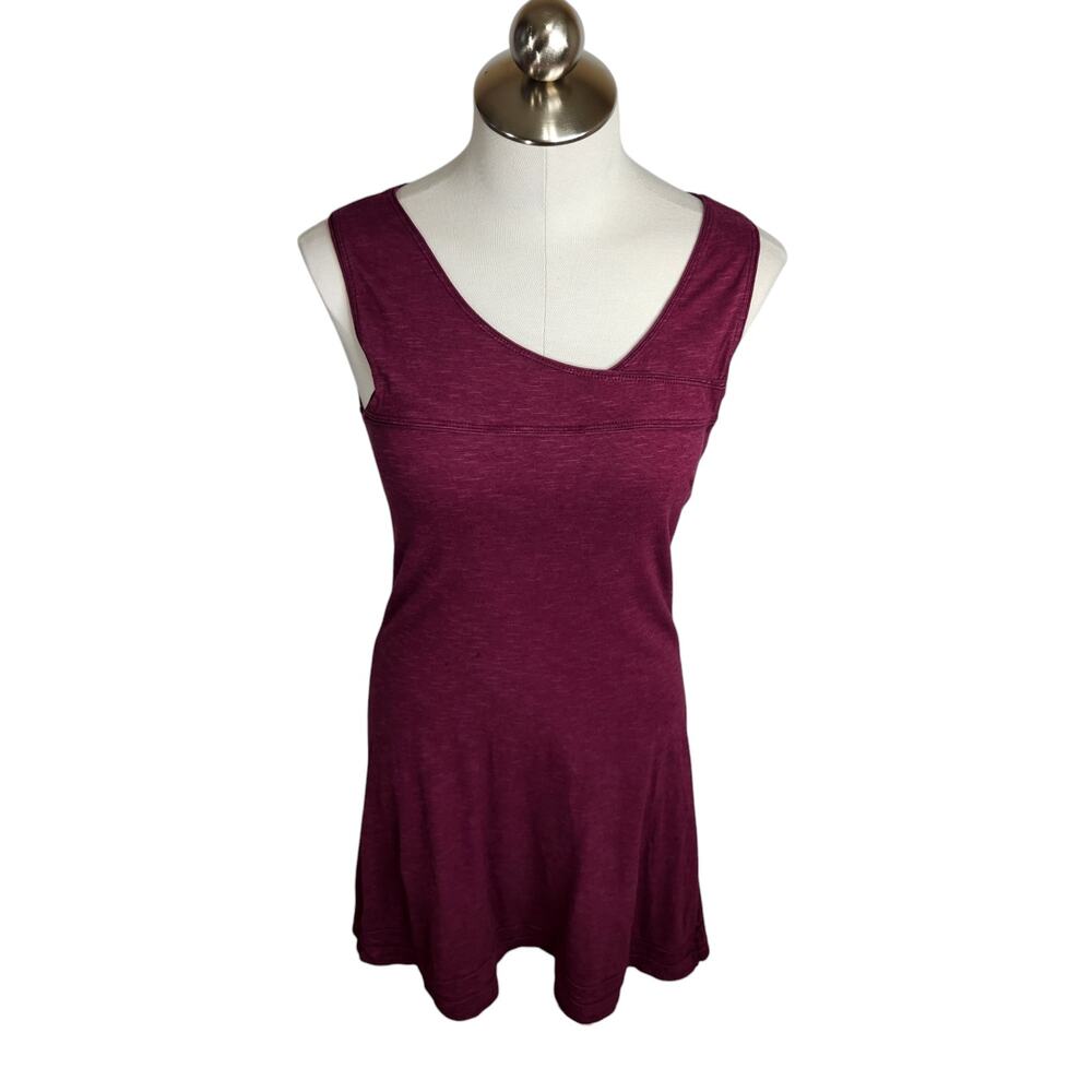 Horny Toad Sleeveless Tencel Organic Cotton Dress Magenta Women's XS‎ FLAW